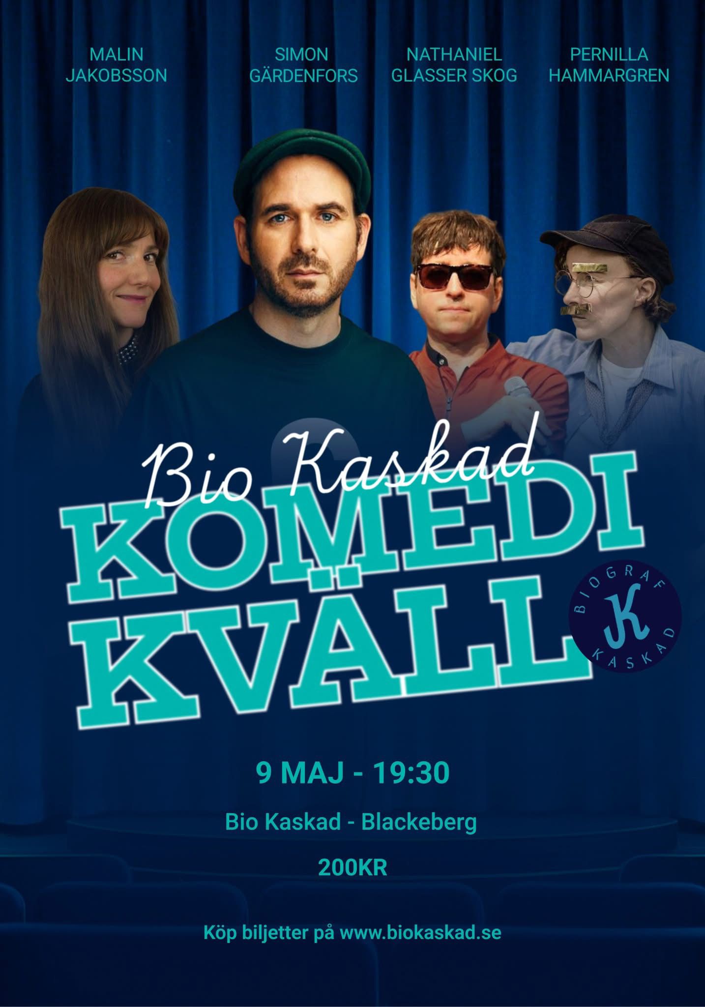 Affisch: KomediKväll