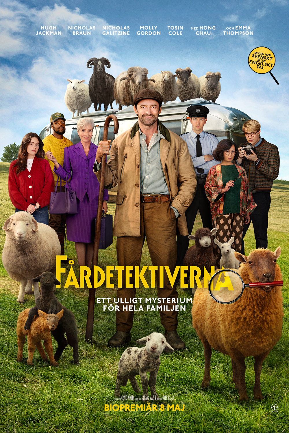 Affisch: Fårdetektiverna Sv tal