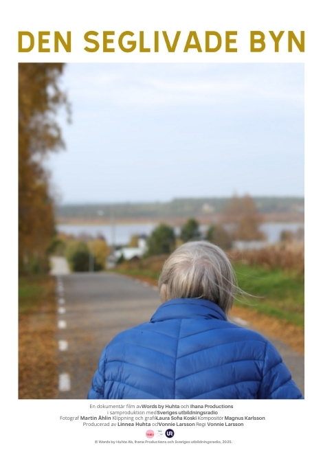 Affisch: Den seglivade byn / Sitkeähenkinen kylä