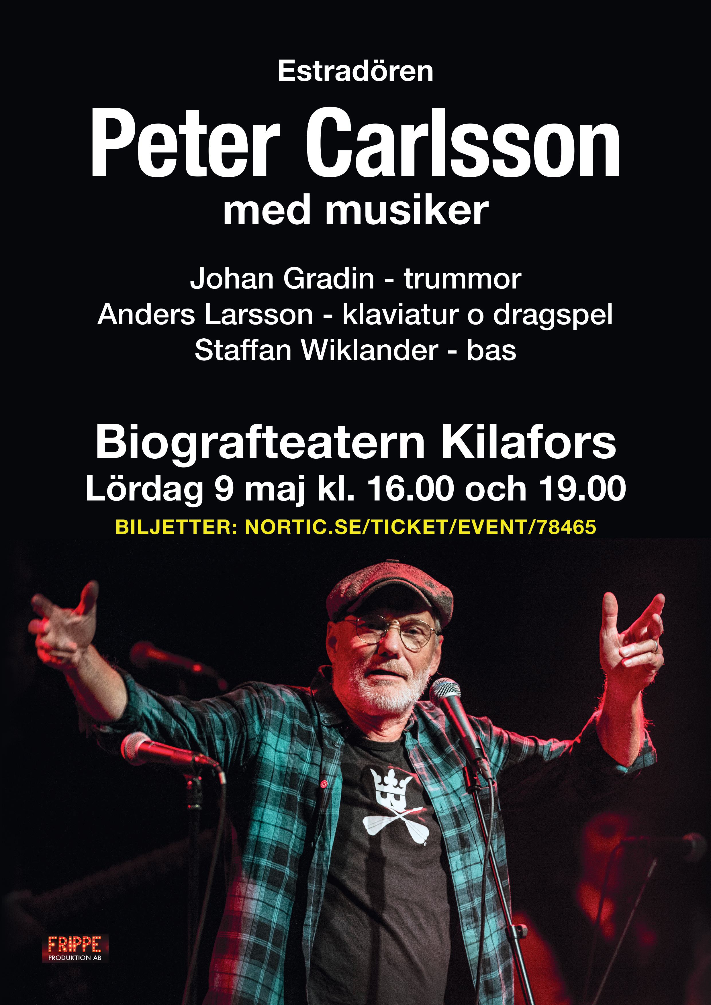 Affisch: PETER CARLSSON